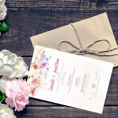 Tarjetón / Postal / Invitación